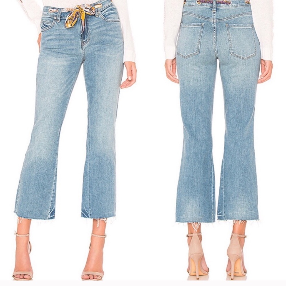 Free People Bandana Jeans